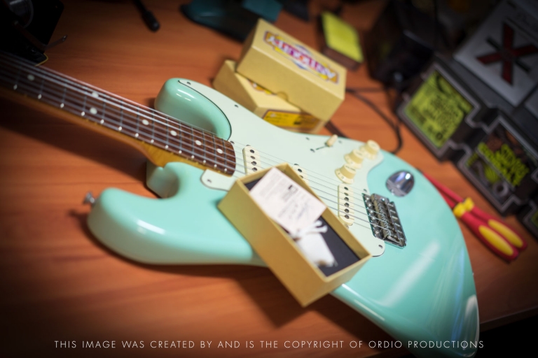 Ordio Productions | Guitar Pickup Installation