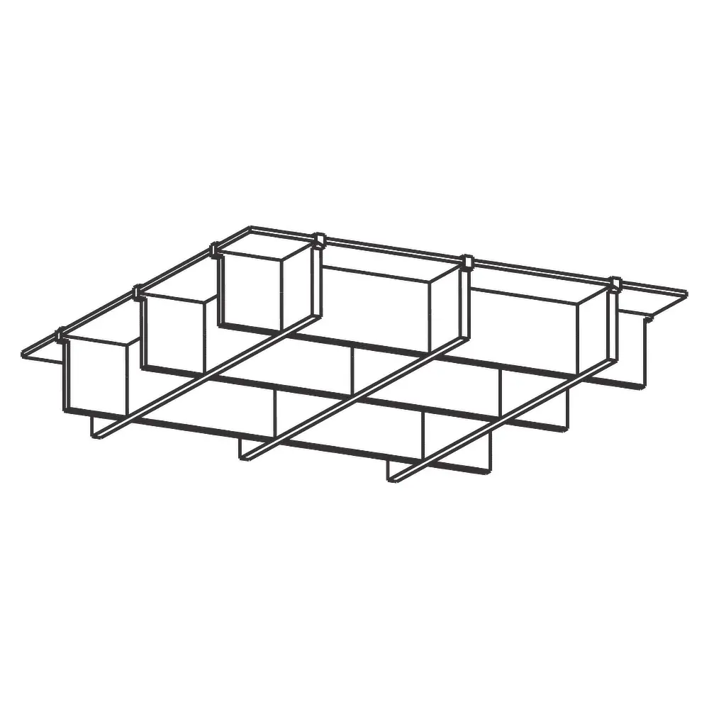 Autex Grid Square Hatch