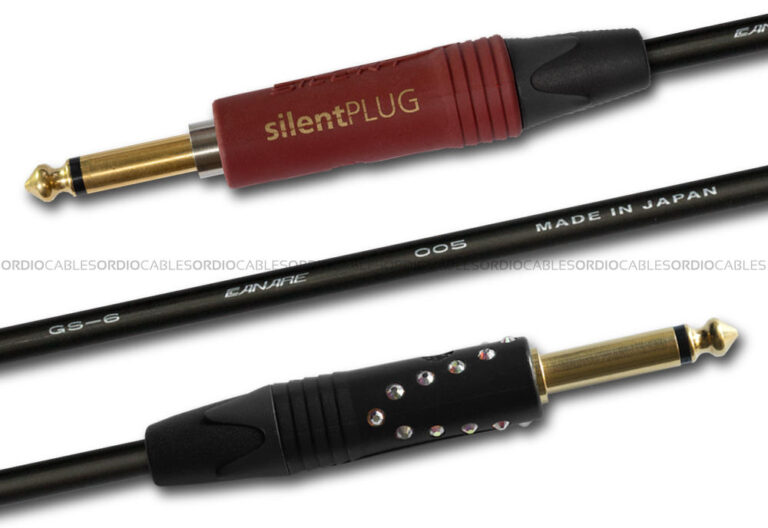 Neutrik Silent Plug to crystalCON Guitar Cable