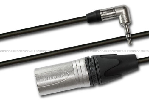 5-Pin Male XLR to Mini TRS Camera Cable