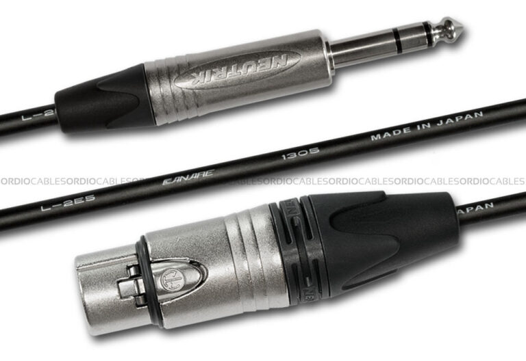 TRS to Female XLR Cable