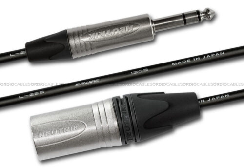 TRS to Male XLR Cable