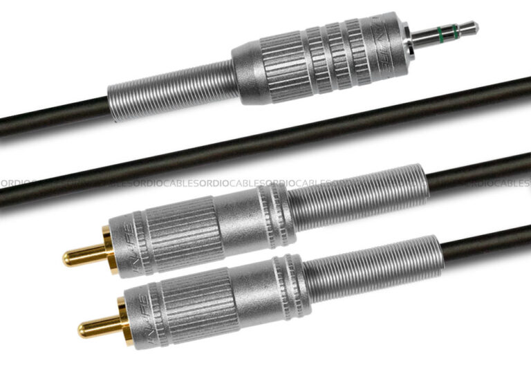 3.5mm TRS Mini Jack to Y Split Stereo RCA Cable