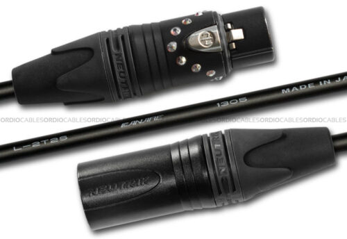 Female XLR crystalCON to Male XLR Microphone Cable