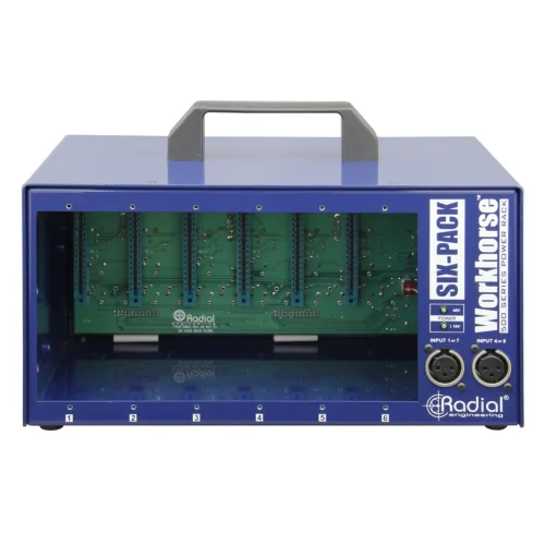 Radial Engineering SixPack 6-Slot Power Rack for 500 Series