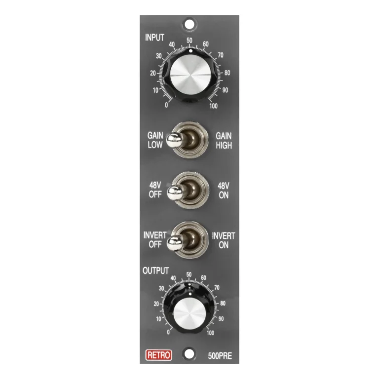 Retro 500PRE Microphone Preamplifier