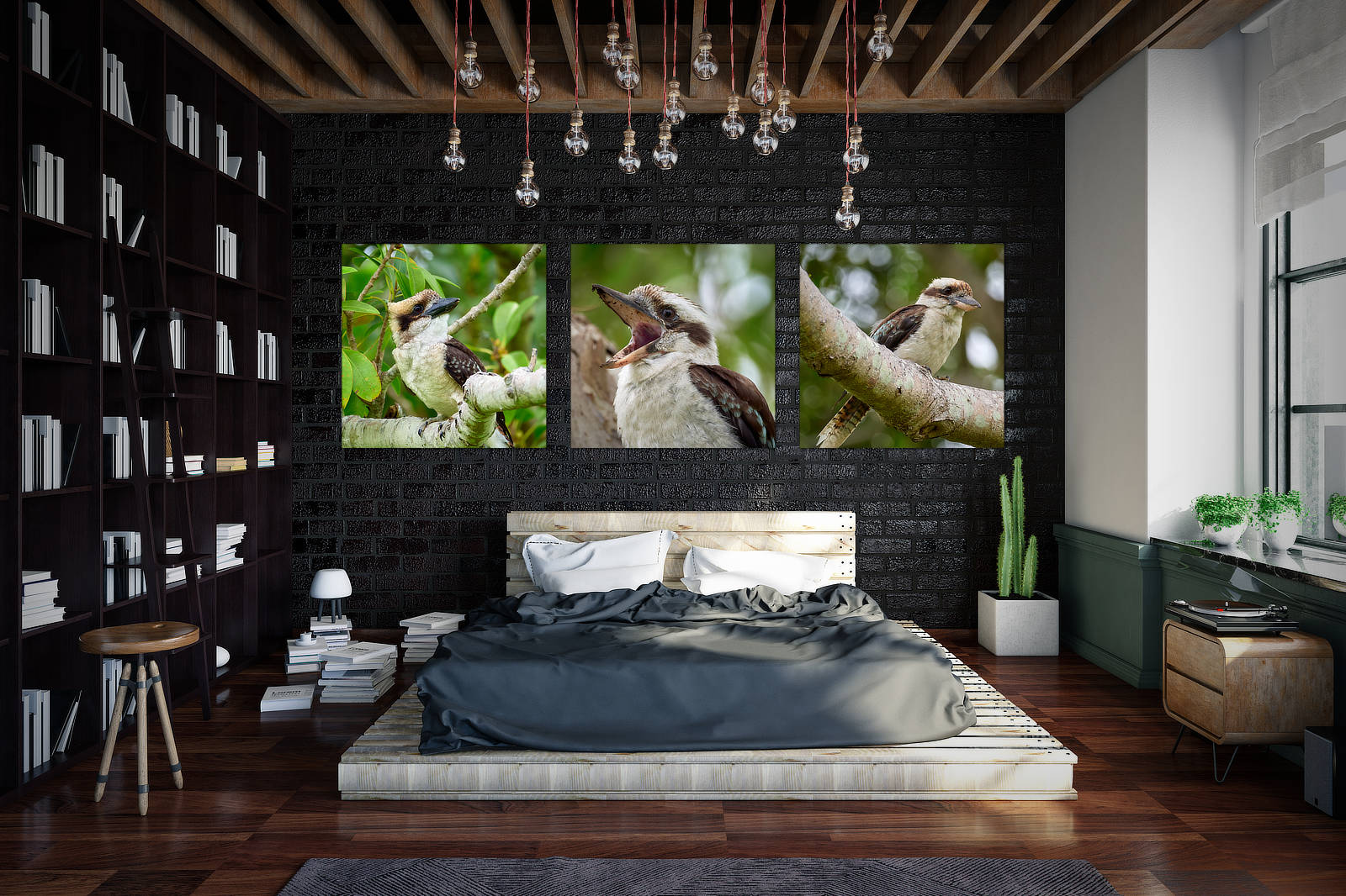 Curious Kookaburra Acoustic Panel