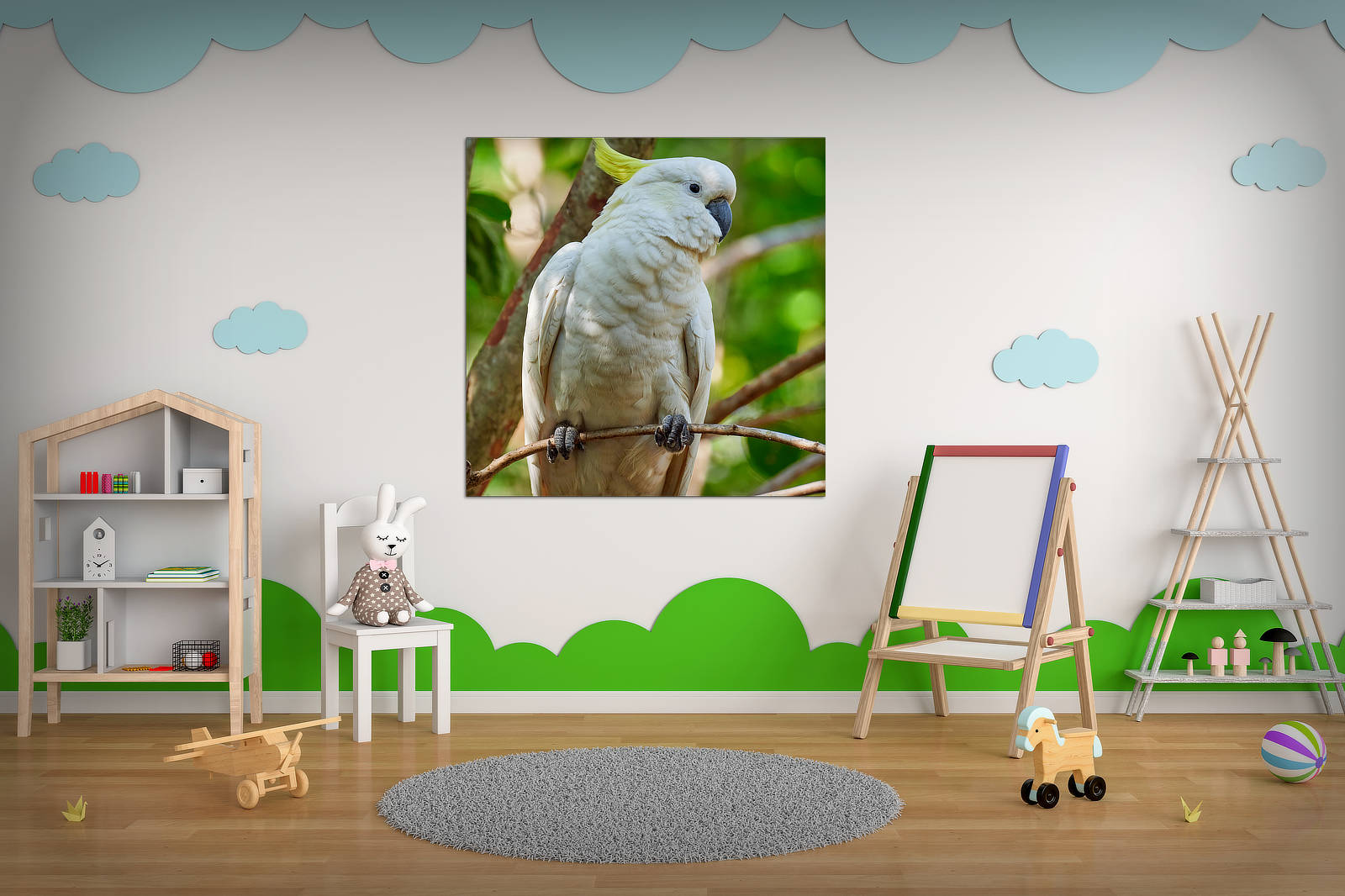 Sulphur Crested Cockatoo Acoustic Panel