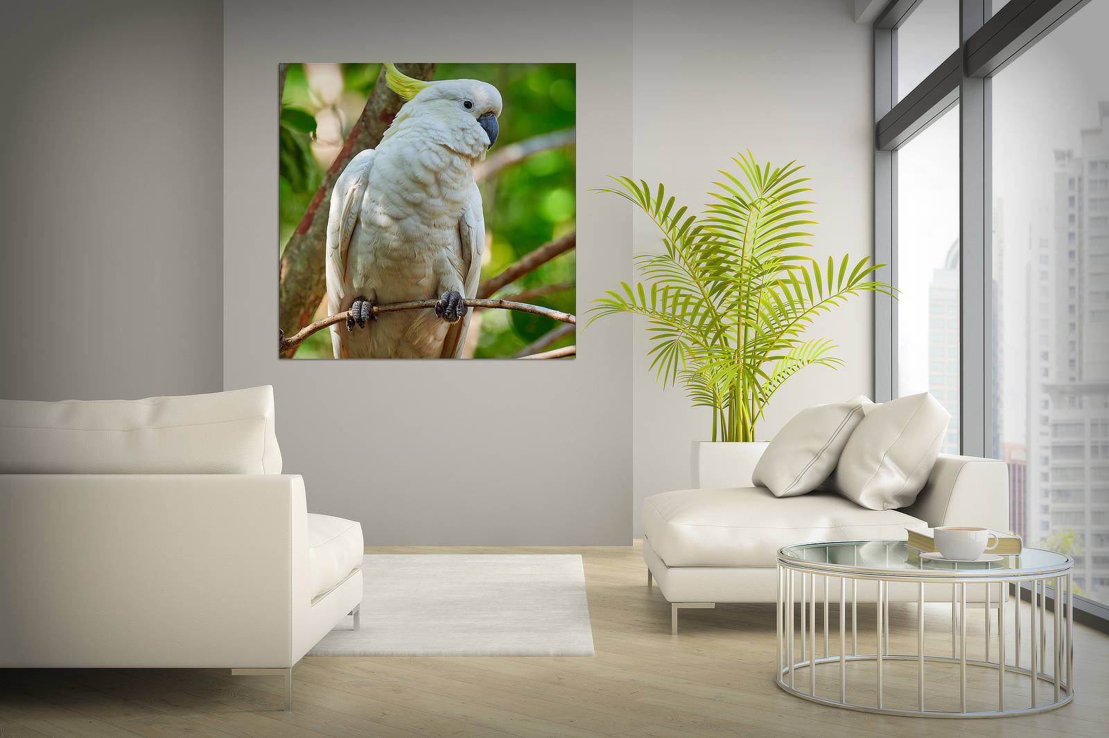 Sulphur Crested Cockatoo Acoustic Panel